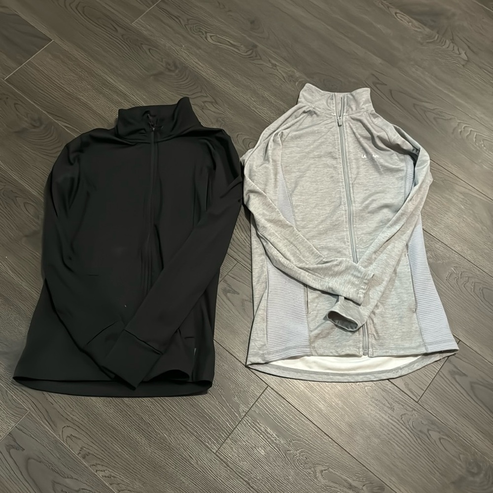 Athletic Zip ups, Small